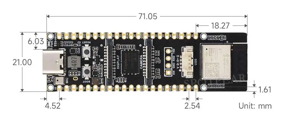 ESP32 P4 WIFI6 High-Performance Development Board Optional Kit On-board ESP32-C6 Supports Wi-Fi 6 And Bluetooth 5 AI Deepseek