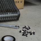 100pcs Micro Tactile Push Kit 12X12X9.5Mm Long-Lasting Momentary For Diy Electronics Project Tactile Micro Switch Button Push