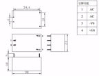 LAUBEI HLK-5M03/09/12/24 HLK-PM03/09/0612/24 AC-DC 3W 5W 5V/3.3V/12V/24V Intelligent Switch Step Down Buck Power Supply Module