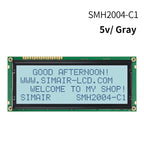 New STN COB 5/3.3V  HD7780 20*4 Dots Screen 2004 Big Character LCD Display 20x4 Blue
