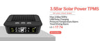 E-ACE K07 TPMS Solar Sensor Intelligence Wireless Tire Pressure Monitoring System Temperature Warning With 4 Sensors