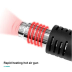 QUICK 2008 Original ESD Lead-Free Digital Display Heat Gun Welding Rework Soldering Station Mobile Phone Maintenance Air Gun