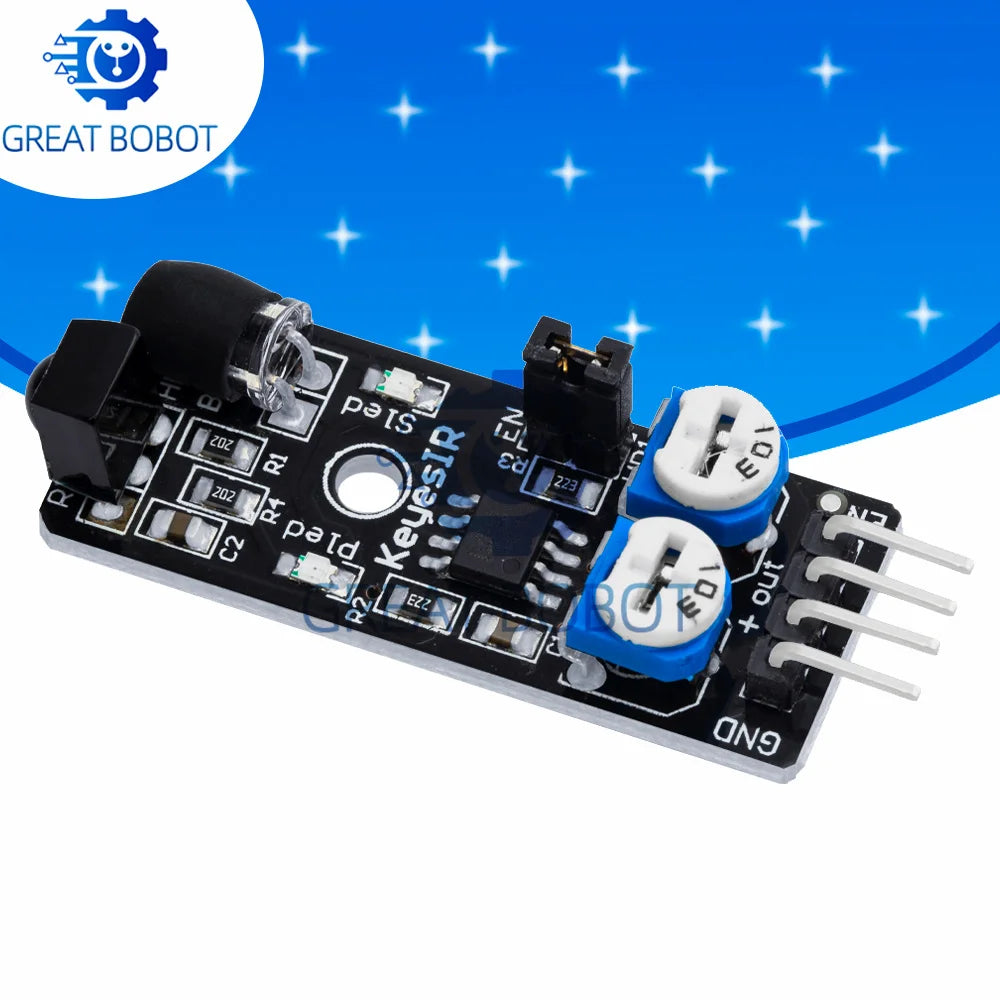 BS KY - 032 4 - pin IR Infrared Obstacle Avoidance Sensor Module - for DIY Smart Car & Robot Projects