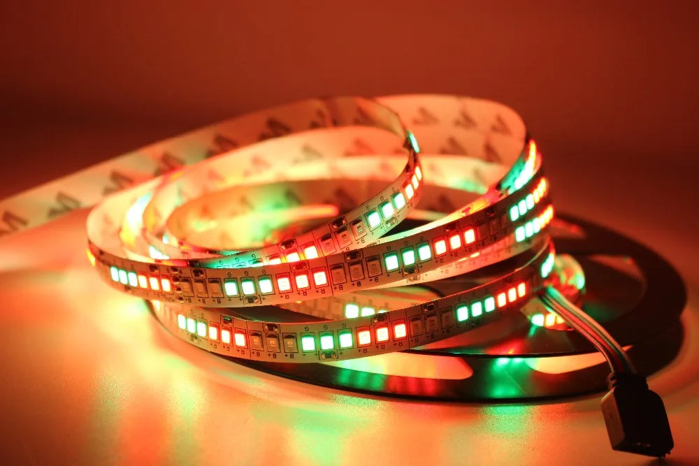LED Strip Light Tape 2835 3528 SMD 240LEDs/M DC12V Waterproof IP67 IP65 Flexible Warm White/White /Blue/Red/Green/RGB horse race