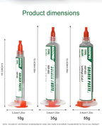 Sn99ag0.3cu0.7 Lead-free Solder Paste 217°c No-clean High Temperature Solder Paste For Smd/bga/smt/ic/pcb Repair