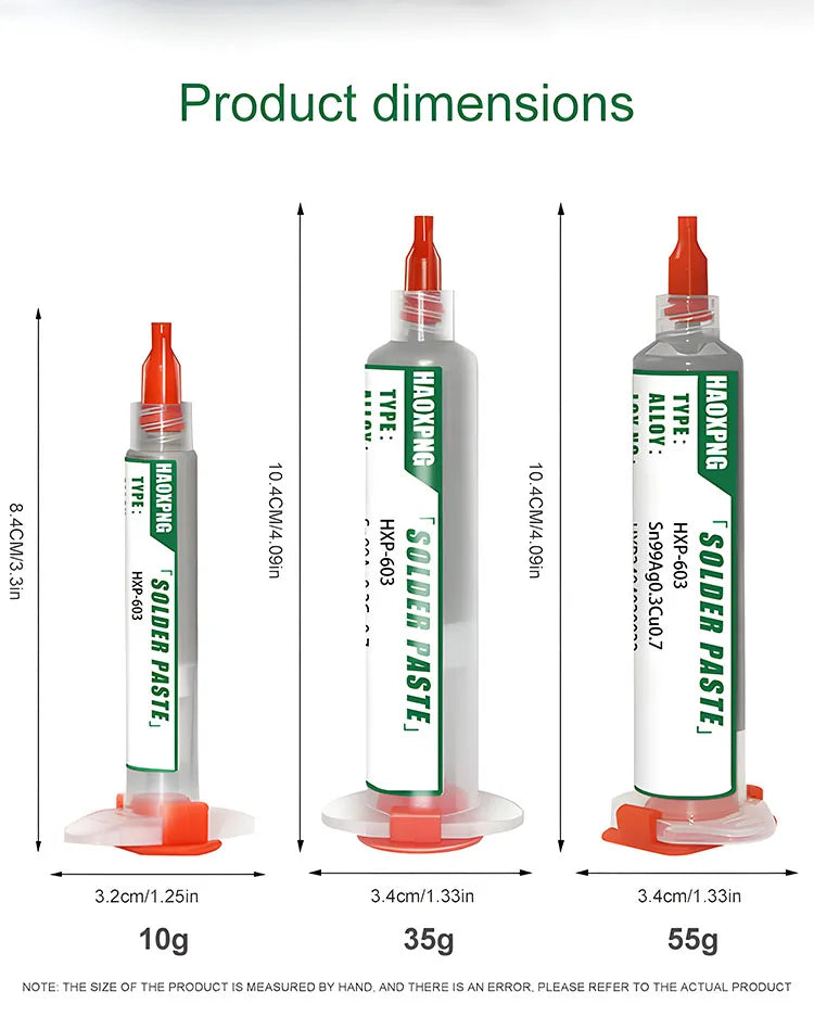 Sn99ag0.3cu0.7 Lead-free Solder Paste 217°c No-clean High Temperature Solder Paste For Smd/bga/smt/ic/pcb Repair