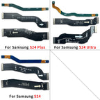 50Pcs，NEW Main FPC LCD Display Connect Wi-Fi Signal Antenna USB Mainboard Flex Cable Ribbon For Samsung S24 S24 Plus S24 Ultra