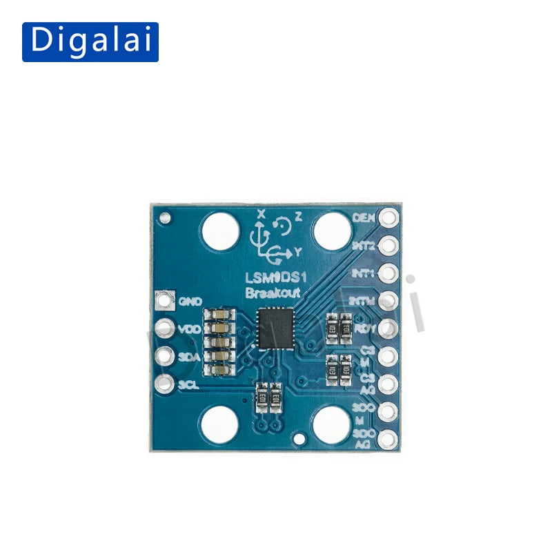 LSM9DS1 9-axis electronic compass, magnetometer, accelerometer, gyroscope, high-precision sensor module