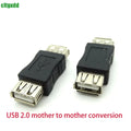Cltgxdd USB 2.0 Adapter Mini 5P to A Male Female Micro to USB Android Data Side T Port Converter Selector Connector
