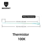 For Ender 3 V3 KE Ceramic Heater Fit Creality K1C /K1 /K1 Max Hotend Thermistor Cartridge Sensor & Ceramic Heating 24V 60W NEW
