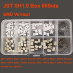 19 Type JST Box SH1.0/MX1.25/PH2.0/XH2.54/VH3.96/SM2.54/SYP Pitch Connector Terminal Kit  SMD/Straight/Right Angle Type DIY