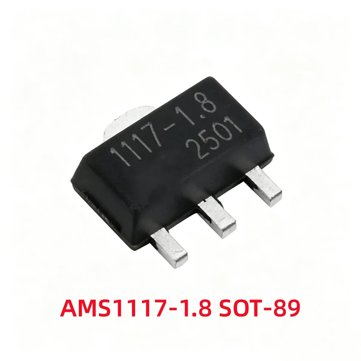 50/100Pcs AMS1117-1.2V 1.5V 1.8V 2.5V 3.3V ADJ SOT-223 SOT-89 AMS1117CD-5.0 TO-252 Adjustable/Fixed Low Dropout Linear Regulator