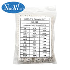 0402 0603 0805 1206 1210 2010 2512 SMD Chip Resistor Sample Kit Alloy Resistance Assorted Set 1% 5% 10R 100R 220R 1K 10K 100K