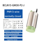 Capacitive Proximity Switch Sensor Non-Contact Liquid Level Sensor CR30 Series Detection Non-Metallic Liquid Level Sensor