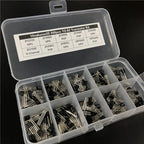 10ValuesX20 200pcs TO-92 Transistor Assortment Assorted Kit 2N2222 2N3904 2N3906 2N5087 2N5088 2N7000 MPSA42 MPSA92 etc