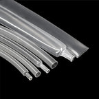 1~10m 3:1 Heat Shrink Tube With Glue Clear 1.6 - 39mm Dual Wall Adhesive Lined Polyolefin Shrinkin ﻿Wrap Cable Protect Sleeving