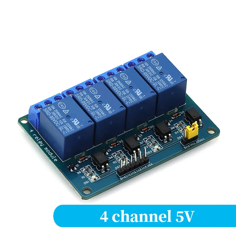 5v 12v 1 2 4 6 8 Channel Relay Module with optocoupler Relay Output 1 2 4 6 8 Way relay Module For Arduino In stock