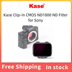 Kase Clip-in ND1000 ND Filter Compatible Sony A7 A7R A7S A9 FX3 A1 A7CR Built-in Neutral Density Filter No Vignetting