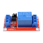 1 Channel 5V 9V 12V 24V Relay Module Board Shield With Optocoupler 12V Relay Module Support High and Low Level Trigger
