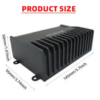 4-Channel DSP Car Amplifier, 300W Max / 4x75W RMS A/B Class Car Audio Amp, Digital Sound Processor for Vehicle Stereo System