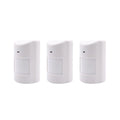 1/3pc 433MHz Indoor Wireless PIR Motion Sensor Detector Battery Powered Wide Angle Detection Range for Burglar Home Alarm System