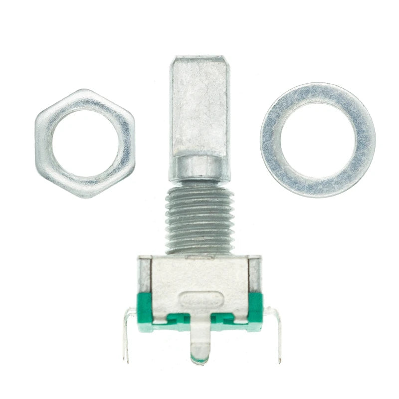 1-10PCS EC11 Rotary Encoder Code Switch/EC11/Audio Digital Potentiometer With Switch 5Pins Handle Length 20mm