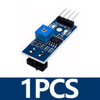 1~10PCS  1 Channel TCRT5000 IR Photoelectric Switch Barrier Line Track Module Infrared Obstacle Avoidance Sensor For Arduino DIY