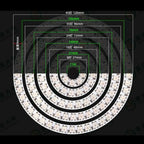 WS2812B 5050 RGB LED Ring 7 / 8 / 12 / 16 / 24 / 60 Bits Lamp Light with Integrated Drivers WS2812 for Arduino Raspberry Pi