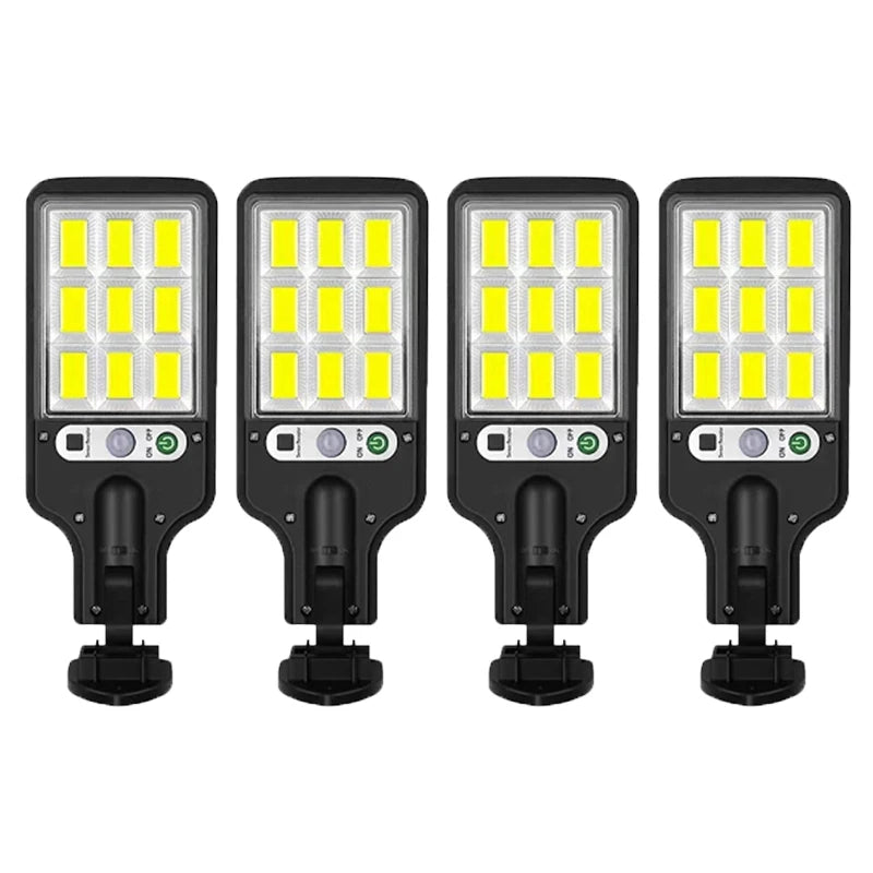 4/2/1 Solar Lights Outdoor Motion Sensor Lights Outdoor Street Lights IP65 Wall Lights Sidewalks Courtyards Garages Corridors
