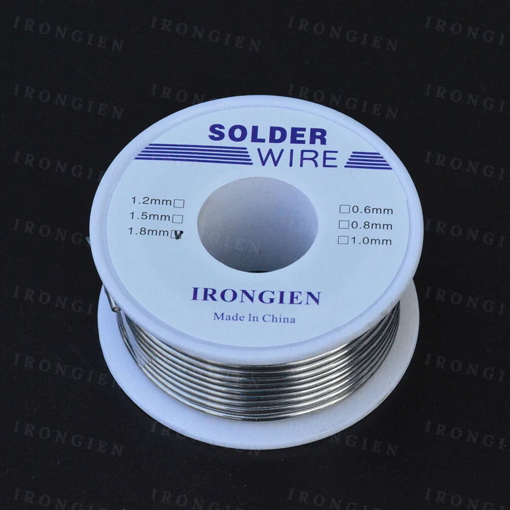 10g 100g Soldering Wire Mixed Tin Rosin Core Flux 2.0% Dia 0.8/1/1.2/1.8mm No-clean Solder Welding Wire For Electrical Soldering