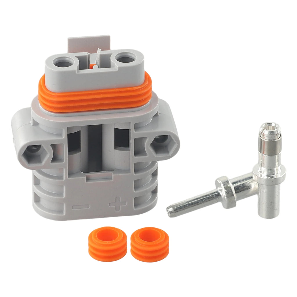  Male Female Connector FOR Anderson- 50Amp 600V 6 AWG Grey Forklift Cable Power Connectors Plug- Solar Panel Wire Connector