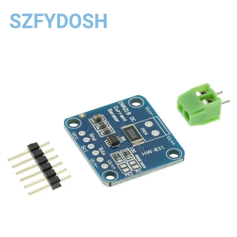 INA219 Bi-directional DC Current Power Supply Sensor Breakout Module DIY 3V-5V IIC I2C Power Monitoring Sensor Module