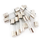 150pcs 5*20mm Fast-blow Glass Tube Fuses Car Glass Tube Fuses Assorted Kit with Box Fusiveis 15Kinds 0.1A-30A Household Fuses
