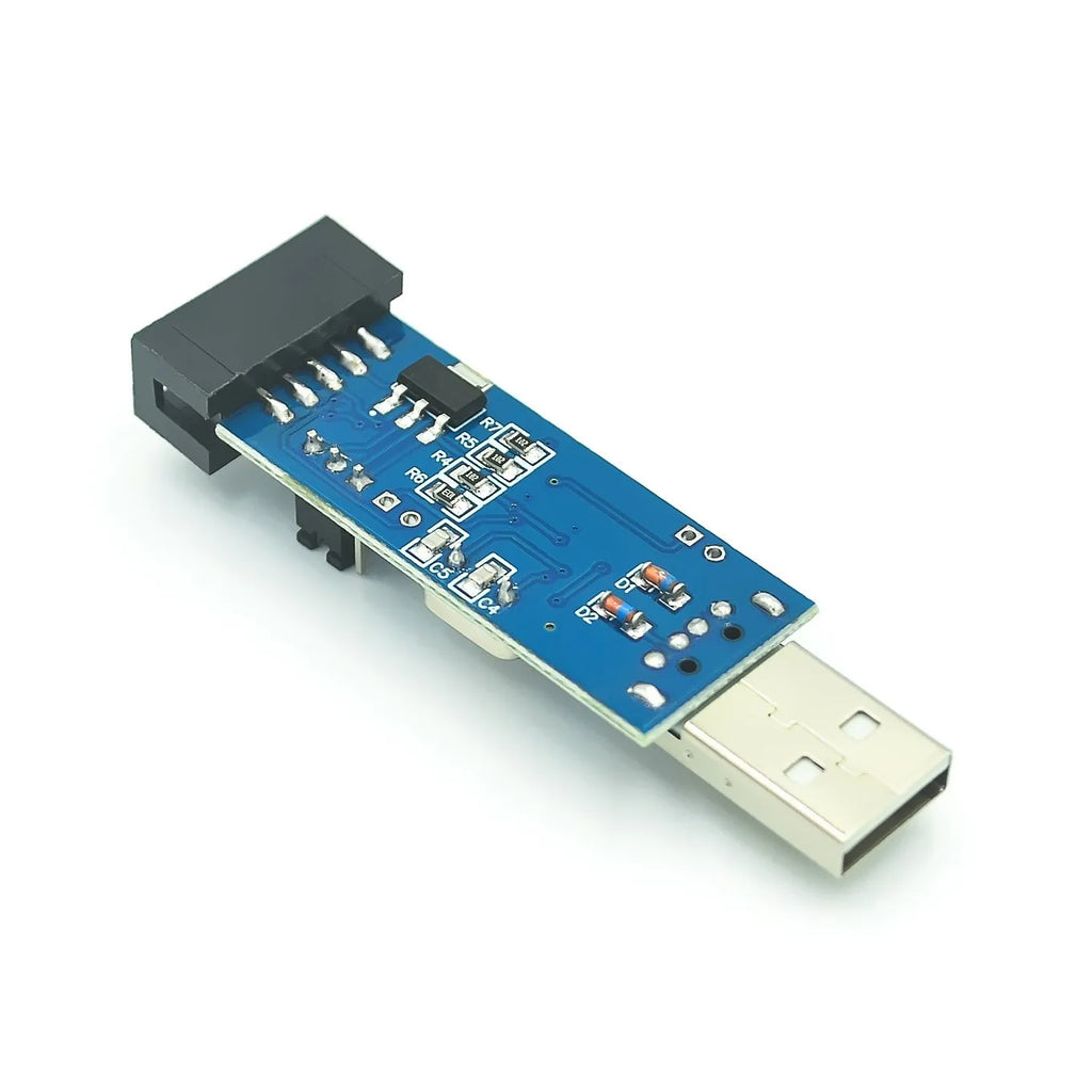 Programador oficial USBASP USBISP AVR, ISP, USB, ASP, ATMEGA8, ATMEGA128, compatible con Win7 64