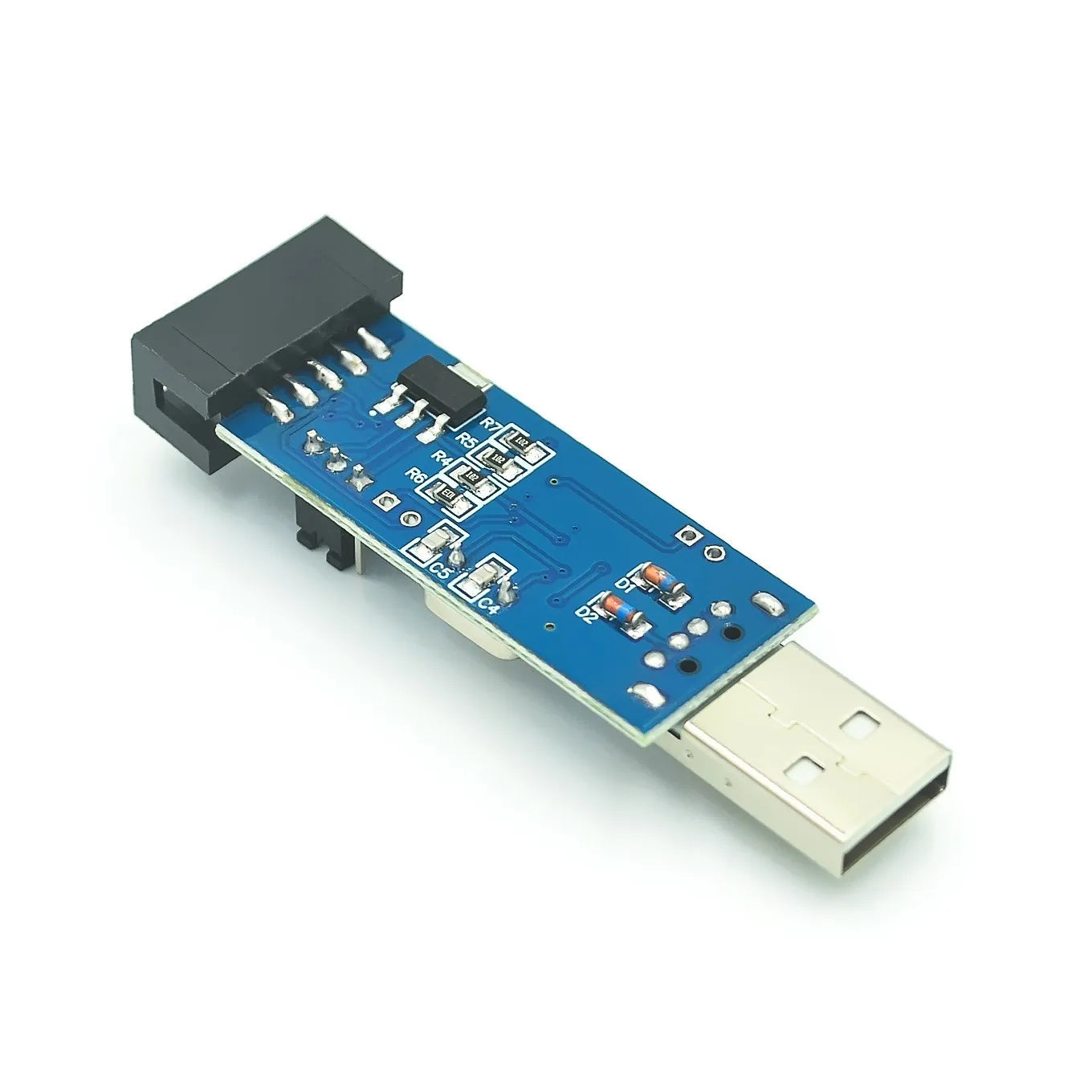 Programador oficial USBASP USBISP AVR, ISP, USB, ASP, ATMEGA8, ATMEGA128, compatible con Win7 64