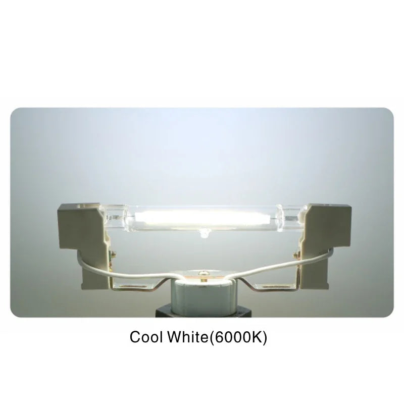 5/10Pcs Bright LED R7s COB Glass Tube AC 110V 220V 5W 10W 20W 78mm 118mm Corn Light Bulb J78 J118 Home Replace Halogen Lamp