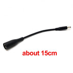 DC Power Cord / Cable Charger Laptop Adapter 7.4*5.0mm Female to 4.5*3.0mm Central Pin Male Plug Connector for Dell Laptop