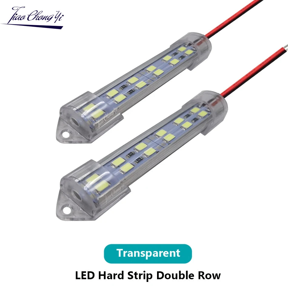 DC5V 12V/24V LED Light Strip  10cm 12LEDs 6LEDs Hard Rigid Tube Bar Lamp IP30 5730-led bead Lights Strips For DIY