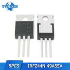 5PCS IRFZ44N Mosfet Transistor IRF3205 IRF540N Power MOSFET TO-220 Transistors Kit IRFZ44NPBF IRF540