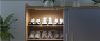 WILLED Under Cabinet Lights Rechargeable Battery Display 60 LED Touch Light Bar Motion Sensor Light Closet Light Night Lights