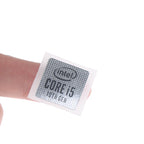 100% Brand New  5pcs 10th Generation Core I5 I7 I9 DIY Sticker Label Notebook Decoration