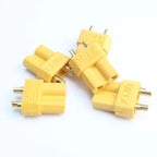 5 Pairs XT30 XT-30U Yellow Black Male Female Bullet Connectors Plugs for RC Multi Axis Aircraft Fixed Wing Lipo Battery ESC