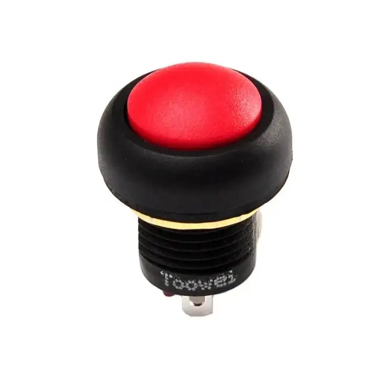 Latching Self-Locking IP67 Waterproof 12mm Electrical Metal Button Switch 12mm