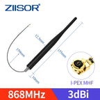 2pcs LoRa 868 MHz Antenna Omni 868M Lorawan Antennas for Communication Antennae SMA Male Foldable Mini Aerial High Gain 3.5dBi