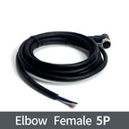 2Meters M12 sensor connector waterproof cable plug Male&Female 4 5 8 12Pin PVC Integrated injection molding M12 connectors