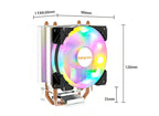 CPU Air Cooler X79 X99 3Pin PWM 4Pin Quiet Processor Cooling Fan For Intel LGA 1151 1155 1200 1700 2011 AMD AM3 AM4 PC Radiator