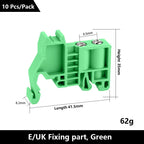 UK 2.5 Terminal Block UK2.5B Screw Connection Connect Strip 2.5B/3N/5N/6N/10N  2.5mm² Cable Electrical Din Rail Wire Connector