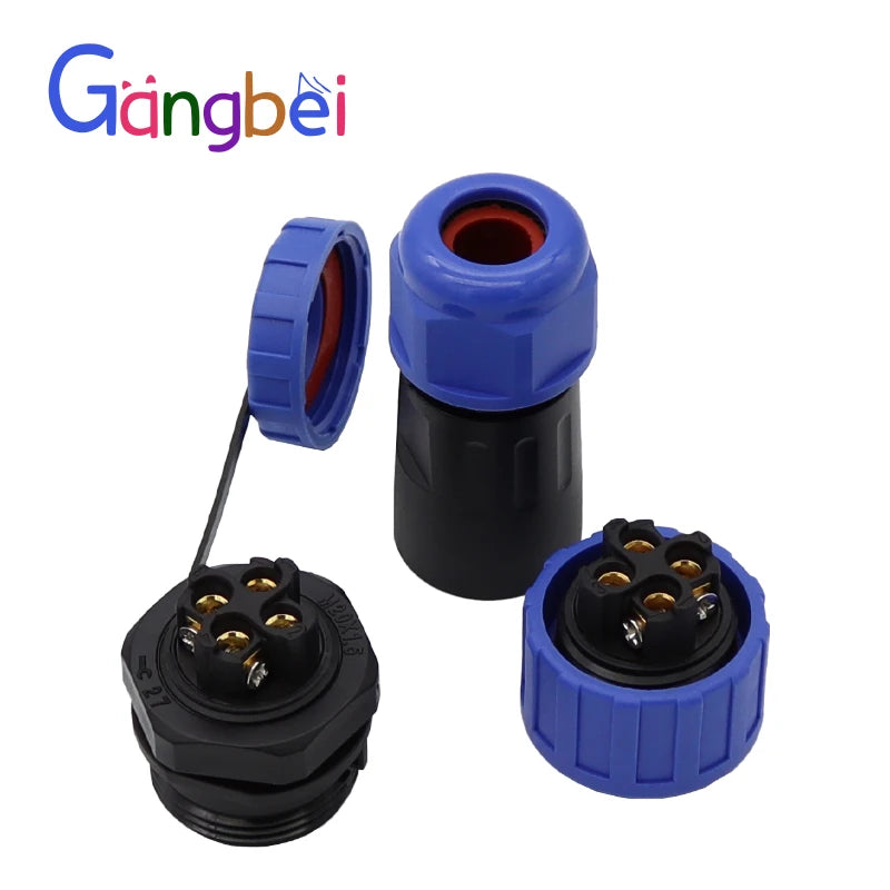 Screw Connection Connector Waterproof Connector 20mm 25A IP68 SP20/LD20 2PIN 3PIN 4PIN 5PIN 6PIN 7IN 1PCS