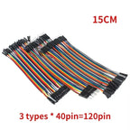 MB102 Breadboard ZY-204 400 Tie Point Solderless PCB Test Bread board Dupont Line Kit 20/40Pin 10/15/20cm Diy Electronic Kits