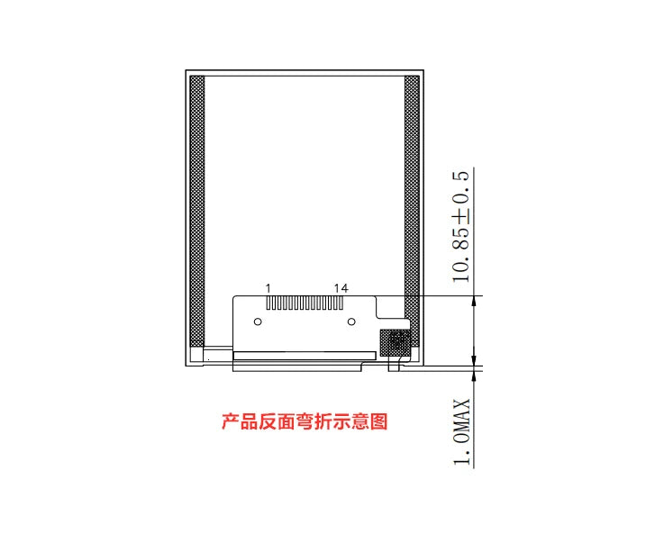 1.8 inch TFT LCD screen SPI serial port screen 14PIN 65K color TFT 51 microcontroller drive ST7735S STM32